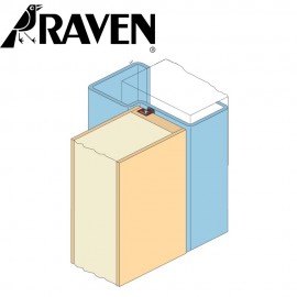 Raven RP1004S Intumescent Seals 2.1m  Brown